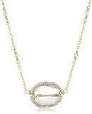 Dana Kellin "Birch Mix" Center Beaded Hexagon Pendant