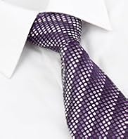 Savile Row Inspired Pure Silk Embroidered Spotted & Striped Tie
