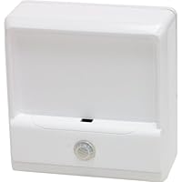 GE 17450 Stair Light, LED Battery Motion Sensing Indoor/Outdoor, White