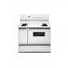 40 Freestanding Electric Range with 4 Coil Elements Dual Radiant Baking System Store-More Storage Drawer & 3.7 cu. ft. Main Oven Capacity & In
