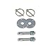 Longacre Racing 52-23500 Hood PIN KIT 1/2 in Alum (S