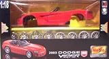 1:18th Die Cast Kit - 2002 Dodge Viper SRT-10