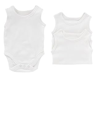 Plain White Bodysuits - 3pk