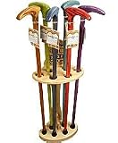 Royal Canes Shell Walking Cane Stand - Pine Wood