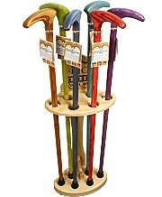 Royal Canes Shell Walking Cane Stand - Pine Wood