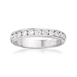 .50 ct. t.w. Diamond Wedding Ring In 14kt White Gold