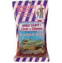 Magic Bait Catfish Bait 10oz Great Scott Live & Cheese