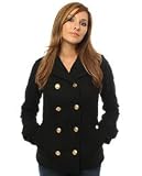 Obey The Queen Cadet Jacket in Black,Winter Coats & Jackets for Women