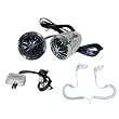 Pyle Super Motorcycle/ATV/Snowmobile Mount Amplifier Package - PLMCA30 400W Amplifier w/Dual handle-bar Mount Weatherproof speakers w/MP3/Ipod Input + PWPE10W Waterproof Marine Headphones Earbuds compatible w/ MP3 players & iPods (White Color).