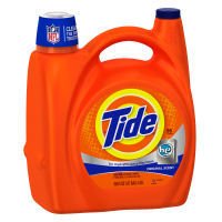 Tide HE Original Scent Laundry Detergent, 96 Loads (Case of 4)