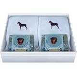 Double Gift Box with Rottweiler Soap & Towel
