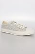 Converse The Chuck Taylor Lo in Silver Glitter,Sneakers for Women
