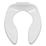 Buy American Standard 5910.100.020 Elongated Extra Heavy Duty Open Front Seat, White by American Standard