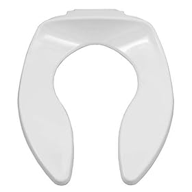 Buy American Standard 5910.100.020 Elongated Extra Heavy Duty Open Front Seat, White by American Standard now!