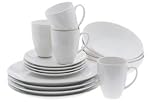 Maxwell Williams White Coupe Dinner Set 16 Pce