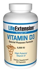 Vitamin D3 5000IU 60 Capsules