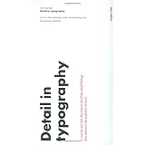 Detail In Typography ~ Jost Hochuli