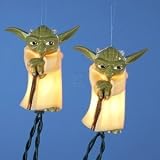Kurt Adler SW9101 Star Wars Clone War Light Set Yoda 10 Light
