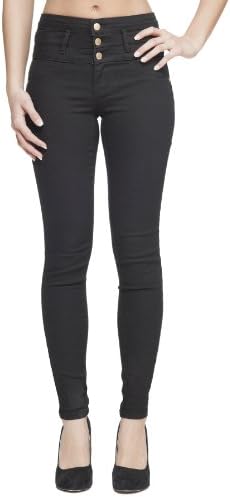 Refuge Women's High-Waisted Stretch Jeans by Gazoz