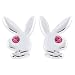 Officially Licensed PLAYBOY Rabbit Head Pink Gem Stud Earrings