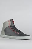 Supra The Cuttler Trill Pack Sneaker in Black & Grey Waxed Twill - Sneakers for Men