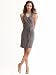 Banana Republic Silk blend midnight garden wrap dress