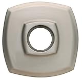 Baldwin 5158056 Lifetime Satin Nickel Estate Pair of Estate Rosettes for Privacy Functions 5158
