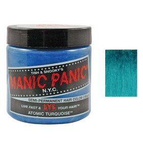 Manic Panic Hair Dye Atomic Turquoise Blue/Green Color