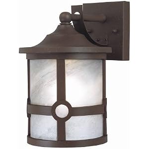 Westinghouse Lighting 67492 Wall Lantern, Auburn Patina by 