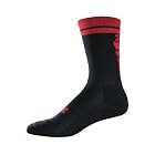 Men's UA Zagger Crew Socks Socks by Under Armour Extra Large Black