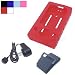(3 in 1 Combo) Silicone Skin Case for Microsoft Zune + Armband + Travel Charger for Microsoft Zune (Many Color Available).