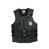 SPYDEGUY(スパイダーガイ) COAST GUARD VEST DARK GREY×BLACK L SLV-27145