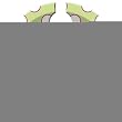 Monogram Peppy EarthAware EcoBamboo Plate Monogram Peppy EarthAware EcoBamboo Plate