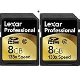 Lexar 8GB, 133x High Speed Series, Professional Secure Digital High Capacit ....