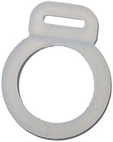 Baby Girls Paci Pacifier Dummy Soother Holder Clip Great for Mam (Nuk Button Style) 2-pack with Adapters (Pink/red)