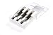 1/2-20 NF High Speed Steel Ground Thread 3 Piece Tap Set, Includes: Taper, Plug, Bottom