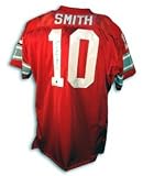 Troy Smith Signed Ohio State Buckeyes Red Jersey