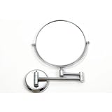 LOYWE Cosmetic Wall Mirror standard & 10-X magnification, LW34
