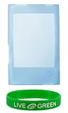 Blue Silicone Skin Case for Cool Readers COOL-ER ebook Reading Device (Reader NOT Included)