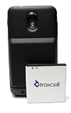 Trexcell Samsung Epic Touch 4G SPH-D710 3800mah Extended Battery + Cover (Compatible ONLY with SPRINT Epic Touch Phone)
