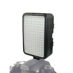135-LED VIDEOLEUCHTE mit hoher Lichtintensit�t von 960 LUMEN f�r CAMCORDER UND KAMERAS f�r z.B. CANON EOS 40D, 50D, 60D, 400D, 450D, 500D, 550D, 1000D, 5D, Mark, II, 7D, NIKON D300, D300S, D3000, D3100, D3, D3x, D3S, D5000, D700, D7000, D90, OLYMPUS E-5, E-450, E-600, E-620, PENTAX K-7, K-x, K-5, K-r, etc. ...(powered by SIOCORE)