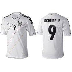 Adidas DFB Deutschland Heim-Trikot Schürrle Nr.9 Herren EM2012 Farbe: weiß/schwarz, Größe: S
