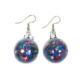 Christmas Earrings-confetti (multi jewel tone)
