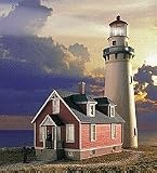  : Walthers - Rocky Point Lighthouse w/ working lights HO KIT