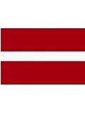 Stockfahne Lettland