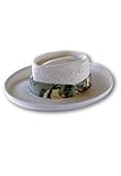 Toyo Gambler Hat with fabric band and cotton underbrim - MEDIUM