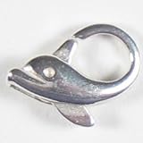 (1) Dolphin Clasp Sterling Silver