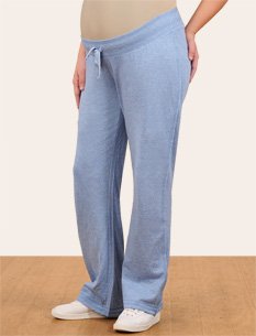 Motherhood Maternity: Under Belly Jersey Knit Drawstring Maternity Lounge Pants