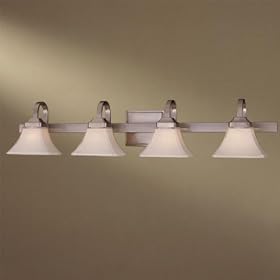 Minka Lavery Lights 6814-84 4LT Bathroom Lighting - Brushed Nickel Agilis Contemporary... by Minka