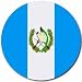 Guatemala Flag Round Mouse Pad